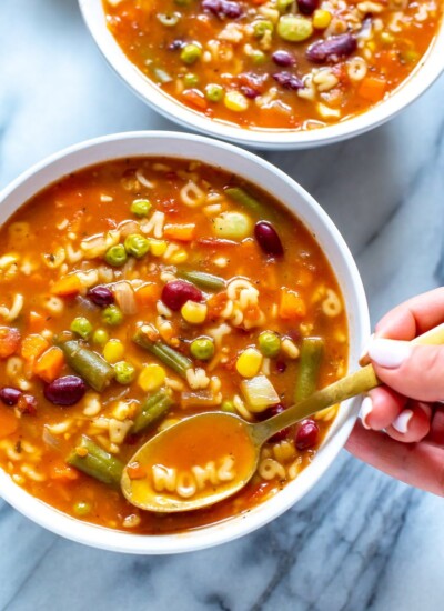 Alphabet Vegetable Soup