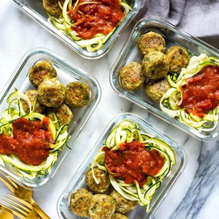 Baked Turkey Meatballs