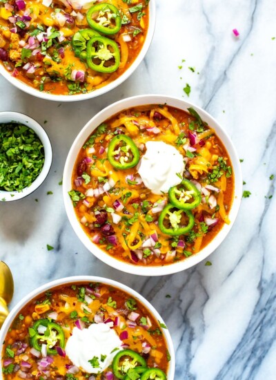 Slow Cooker Turkey Chili