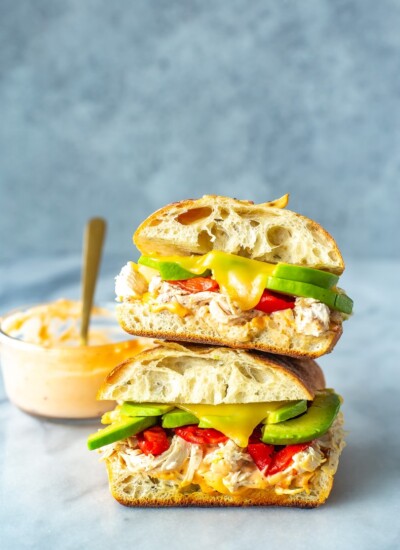 Chipotle Chicken Avocado Melt