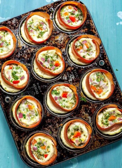 Grab & Go Turkey Bacon Egg White Cups