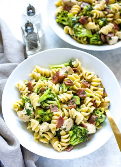 Instant Pot Chicken Bacon Ranch Pasta