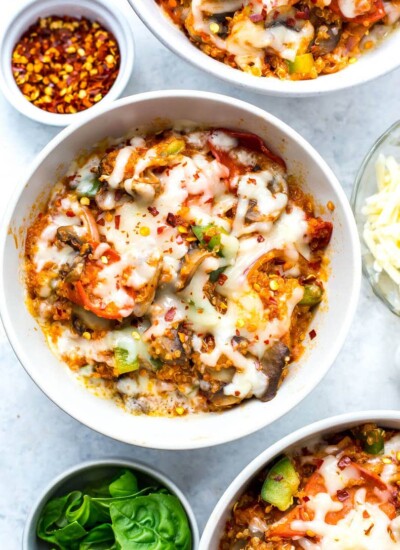 Instant Pot Pizza Quinoa Casserole