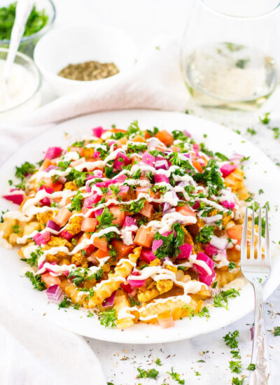 Loaded Chicken Shawarma Fries