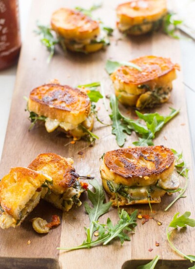 Mini Grilled Cheese Sandwich Appetizers