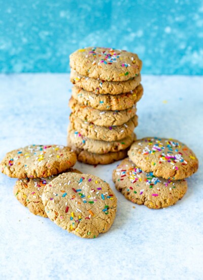 Nut-free Funfetti Protein Cookies