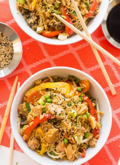 One Pot Chicken Teriyaki Bowls