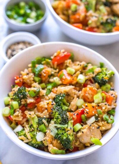 Instant Pot Teriyaki Chicken Bowls