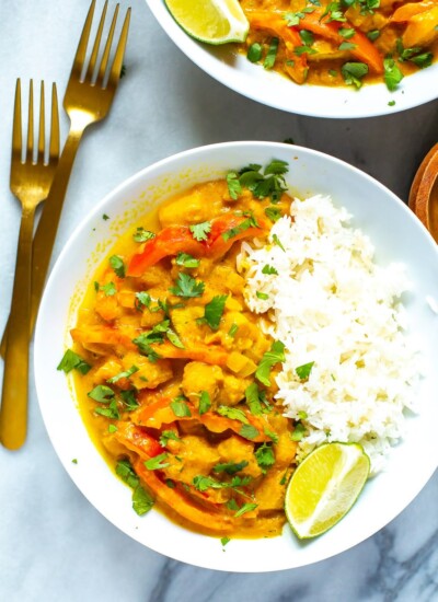 One Pot Pumpkin Curry