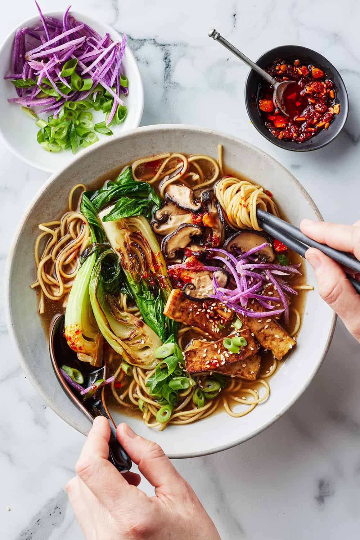 Vegan Ramen via Love and Lemons